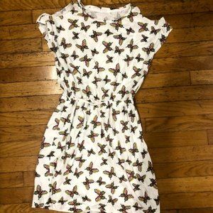 Gap Kids Butterfly Dress Peekaboo Sleeve (XXL)